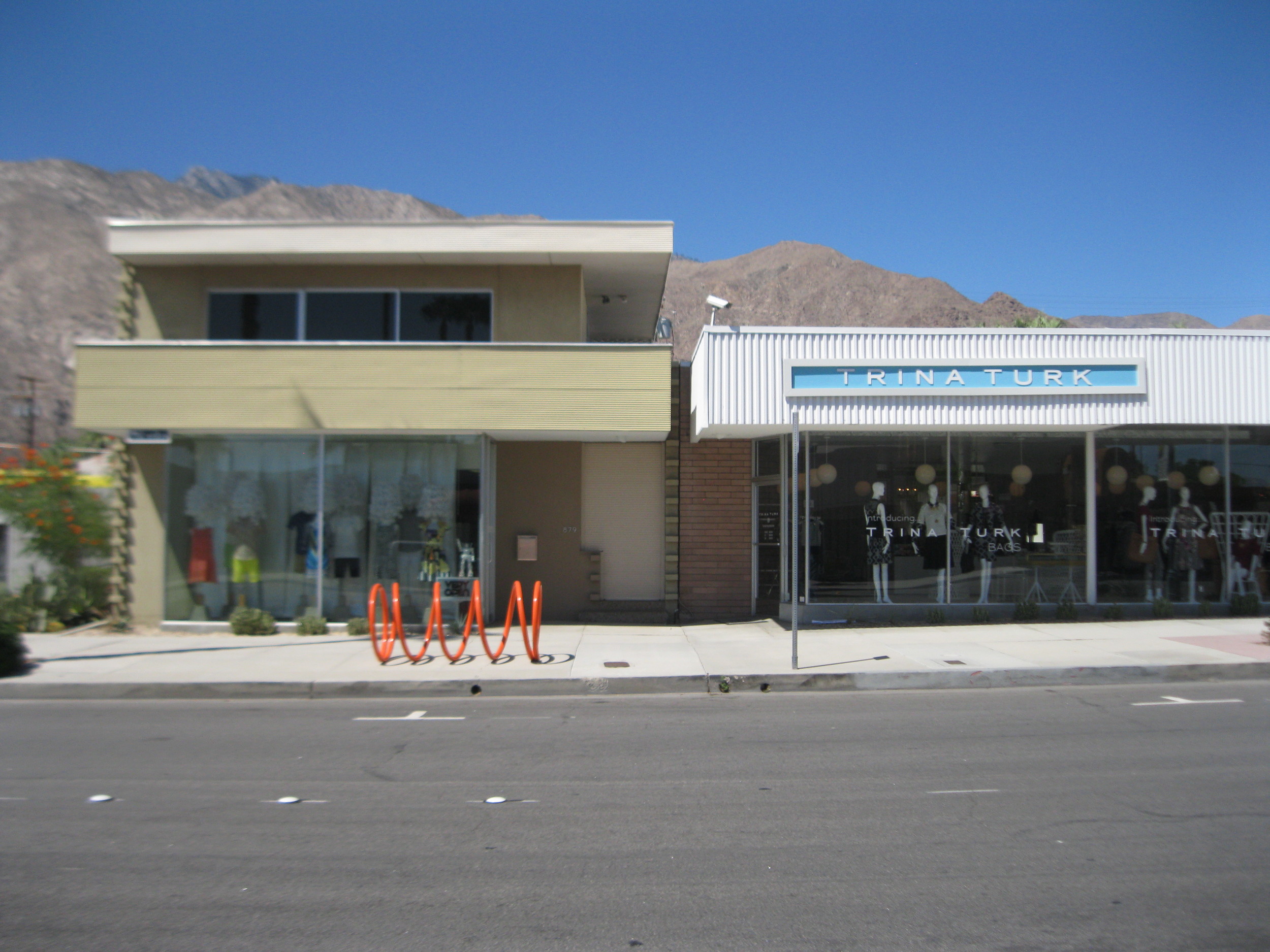 palmSPRING, Palm Springs CA - Bicycle Rack Public Art