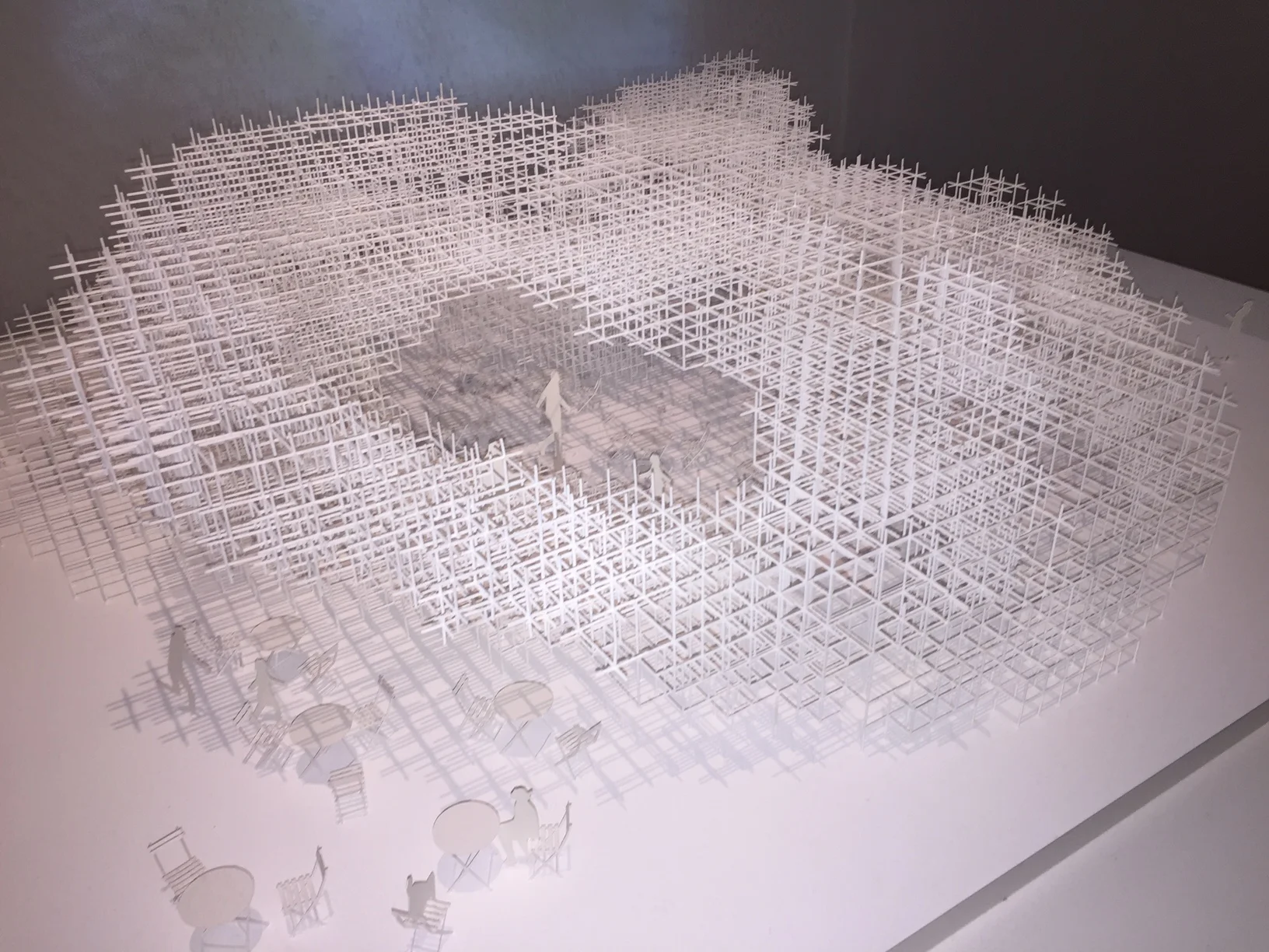 Sou Fujimoto - Model of Serpentine Pavilion