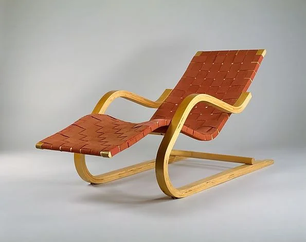 Model 39, designed in 1938. Look at that cantilever...and it's wood!