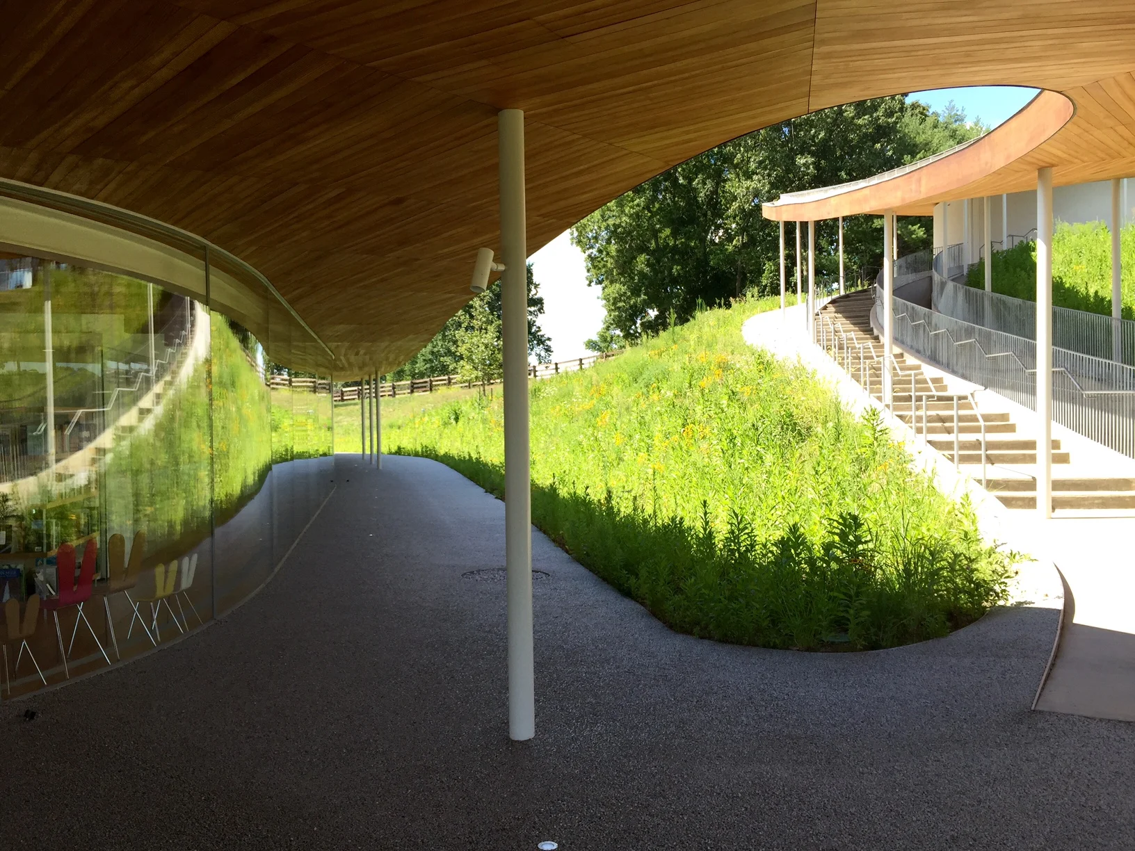 Switchback - between the library and the sanctuary