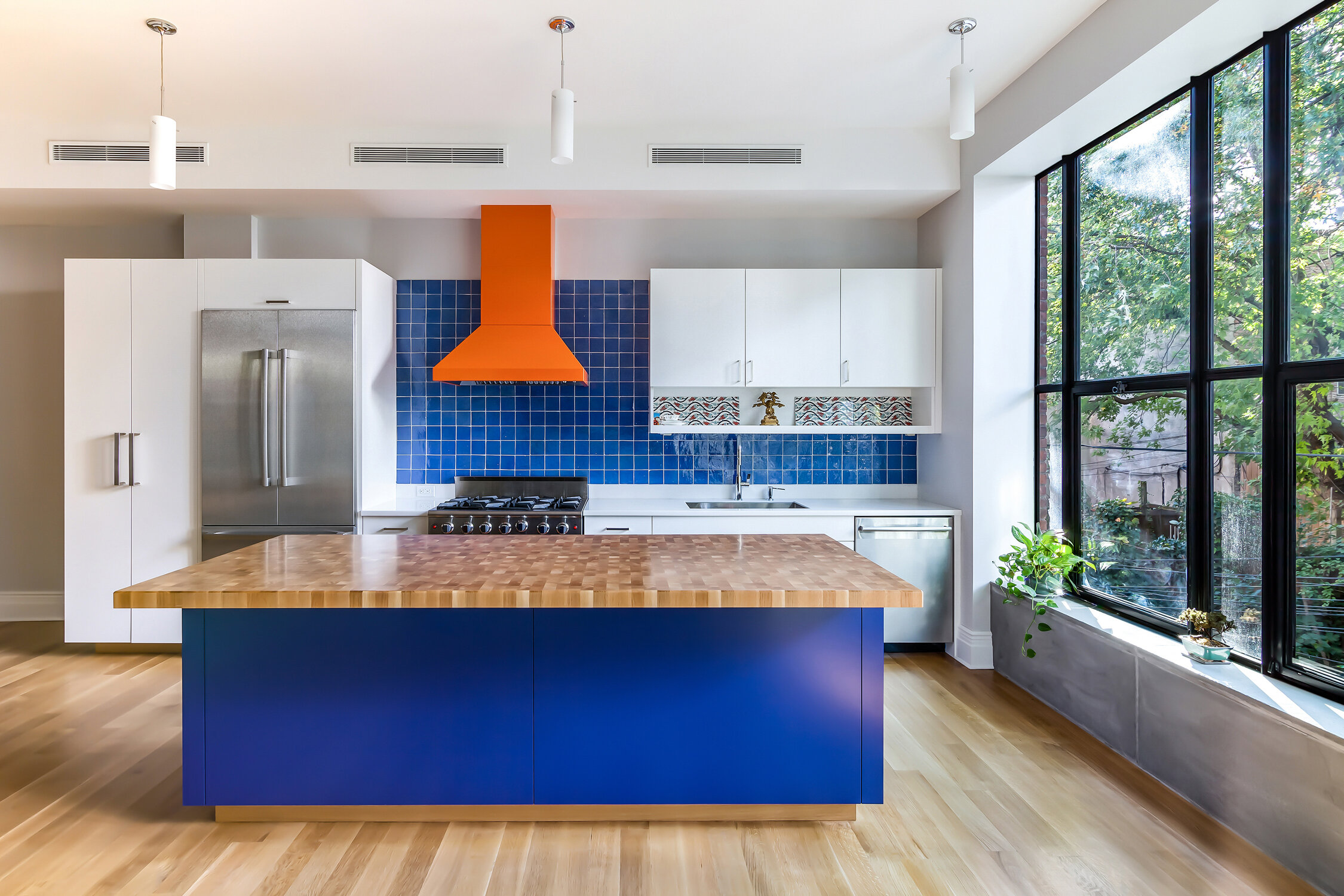 Park Slope Brownstone, Brooklyn New York - Kitchen Layout