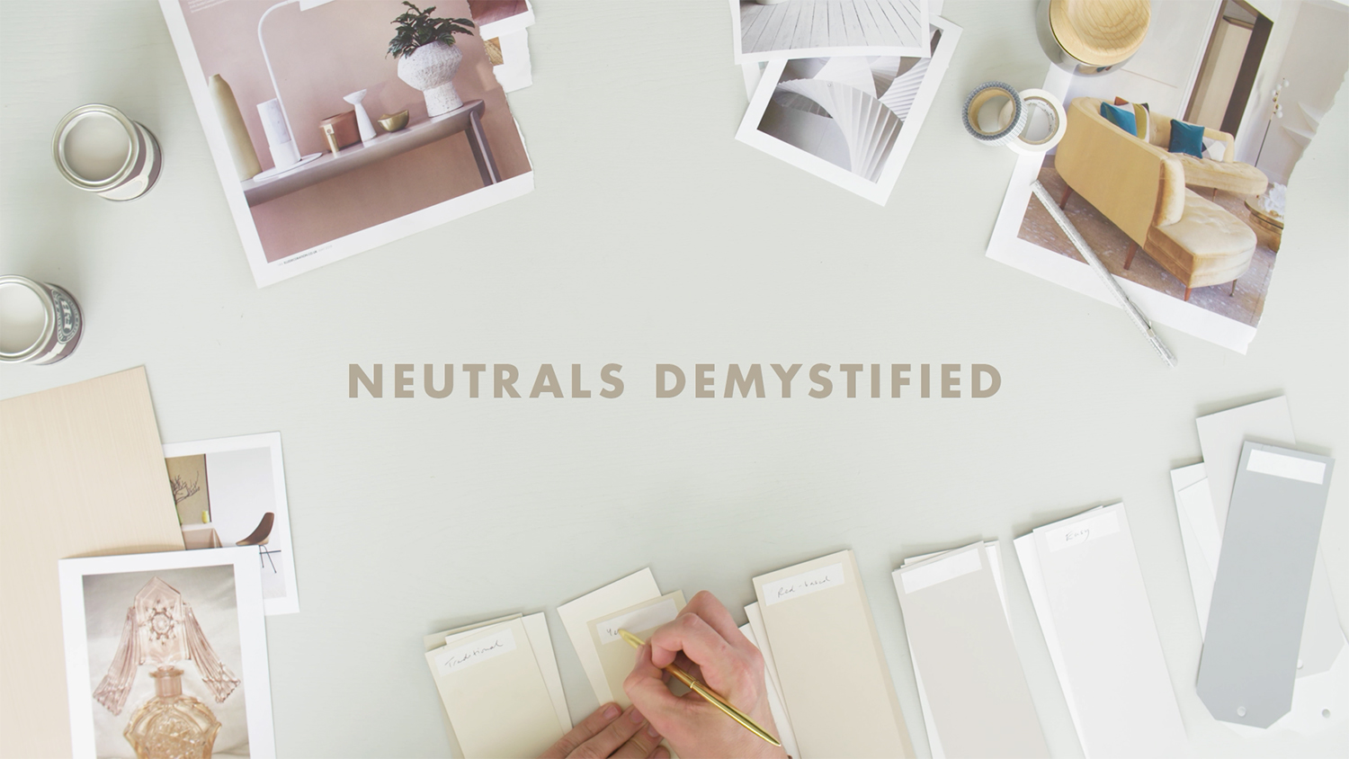 Client: Farrow & Ball X ELLE Decoration Project: Neutrals Demystified Filmmaker: Jack Wylson, The Big Sky
