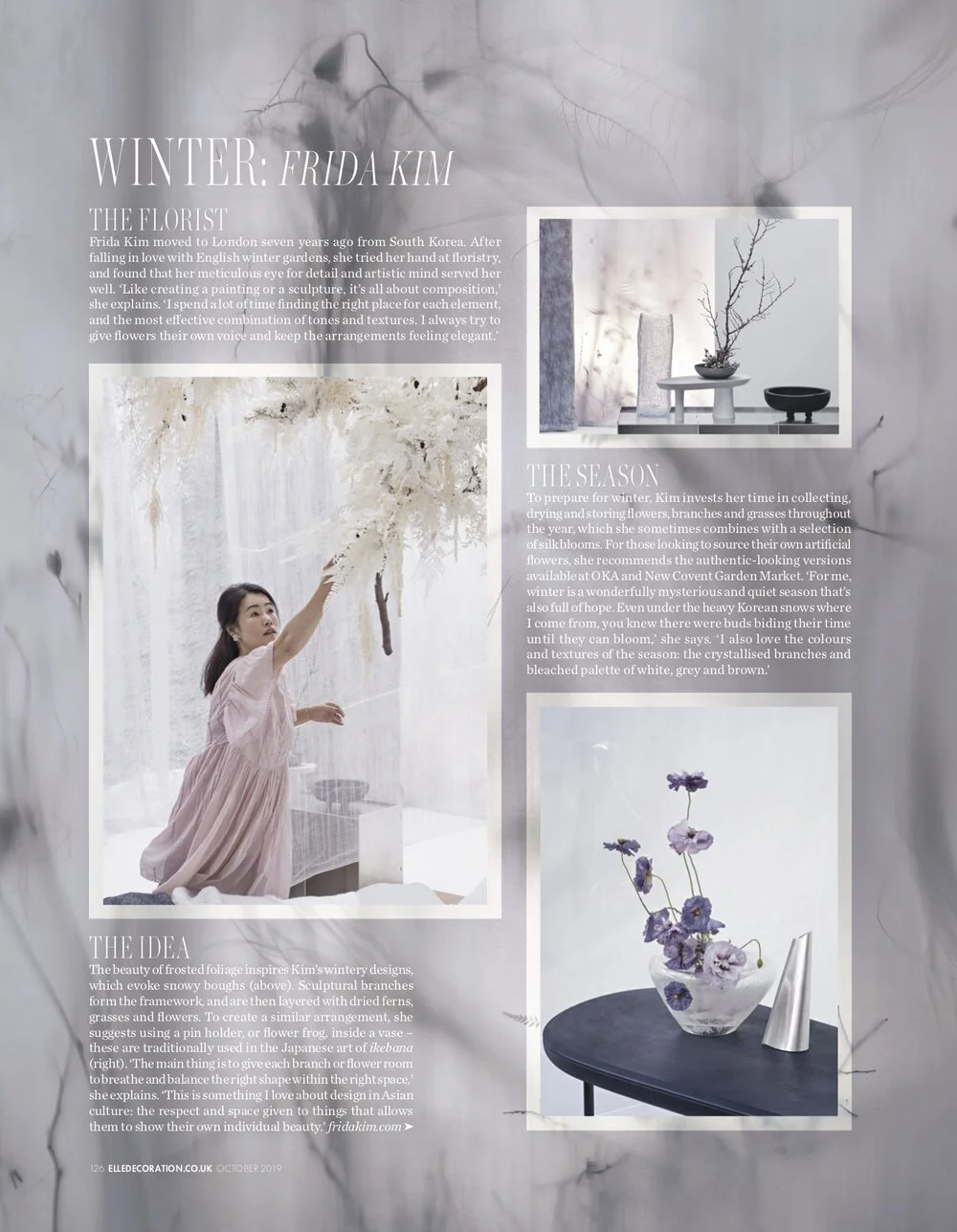 Client: ELLE Decoration Project: A Home for all Seasons Photographer: Beppe Brancato
