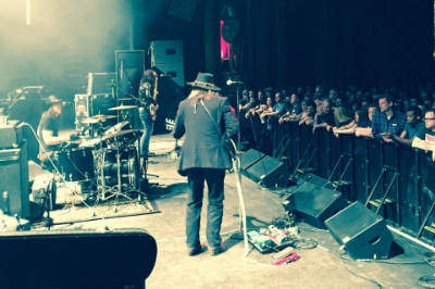 The Silks performing in Detroit (Photo courtesy of the band's Facebook page )