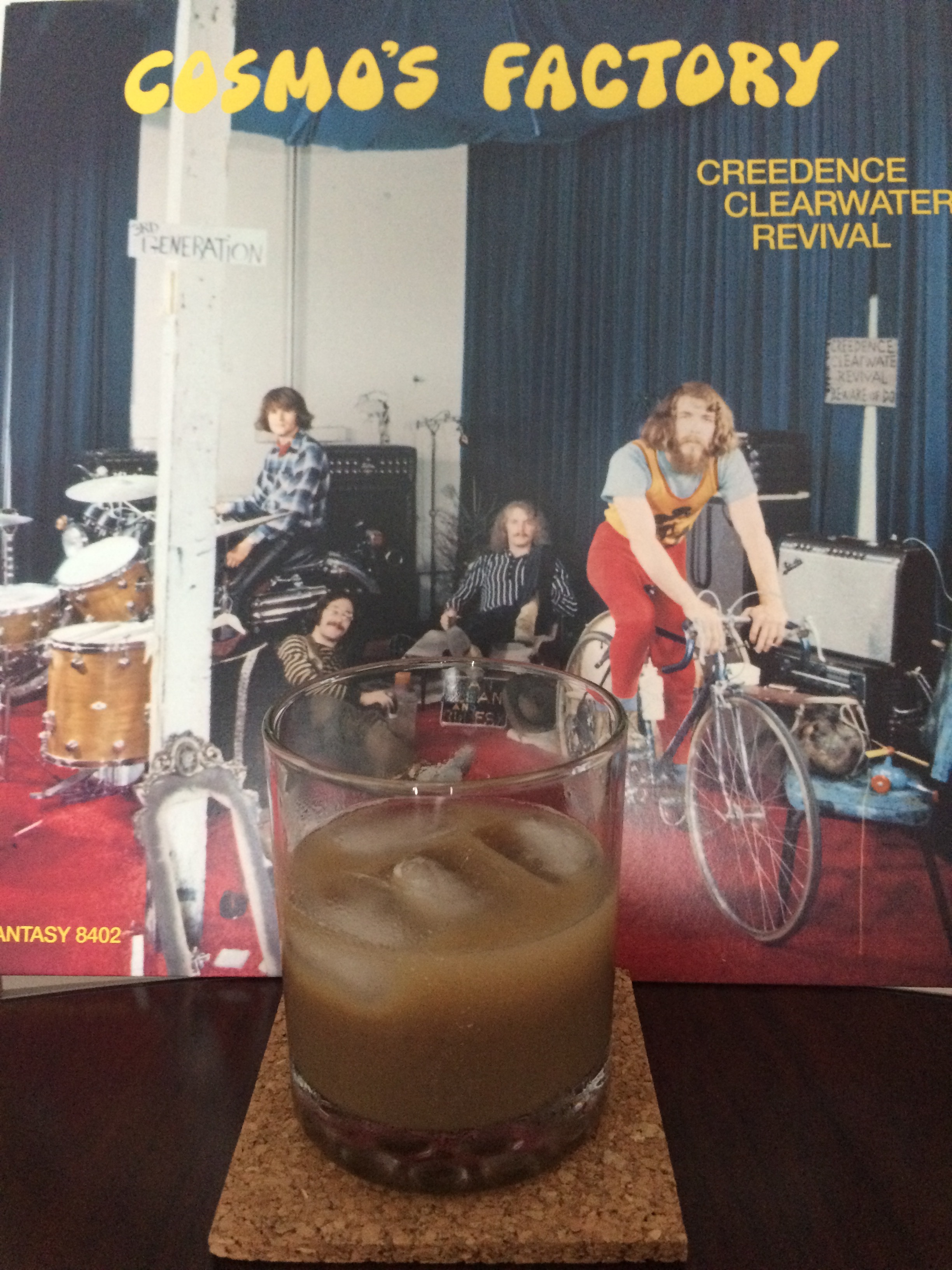 Home Stretch: White Russian and “Cosmos Factory” by Creedence Clearwater Revival 