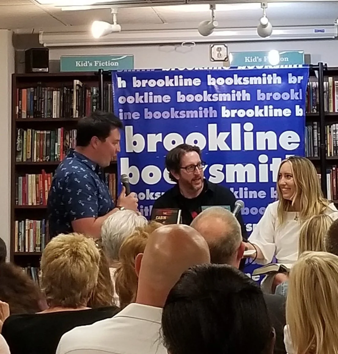 Episode 297: Live From Brookline Booksmith With Authors Caroline Kepnes and Paul Tremblay