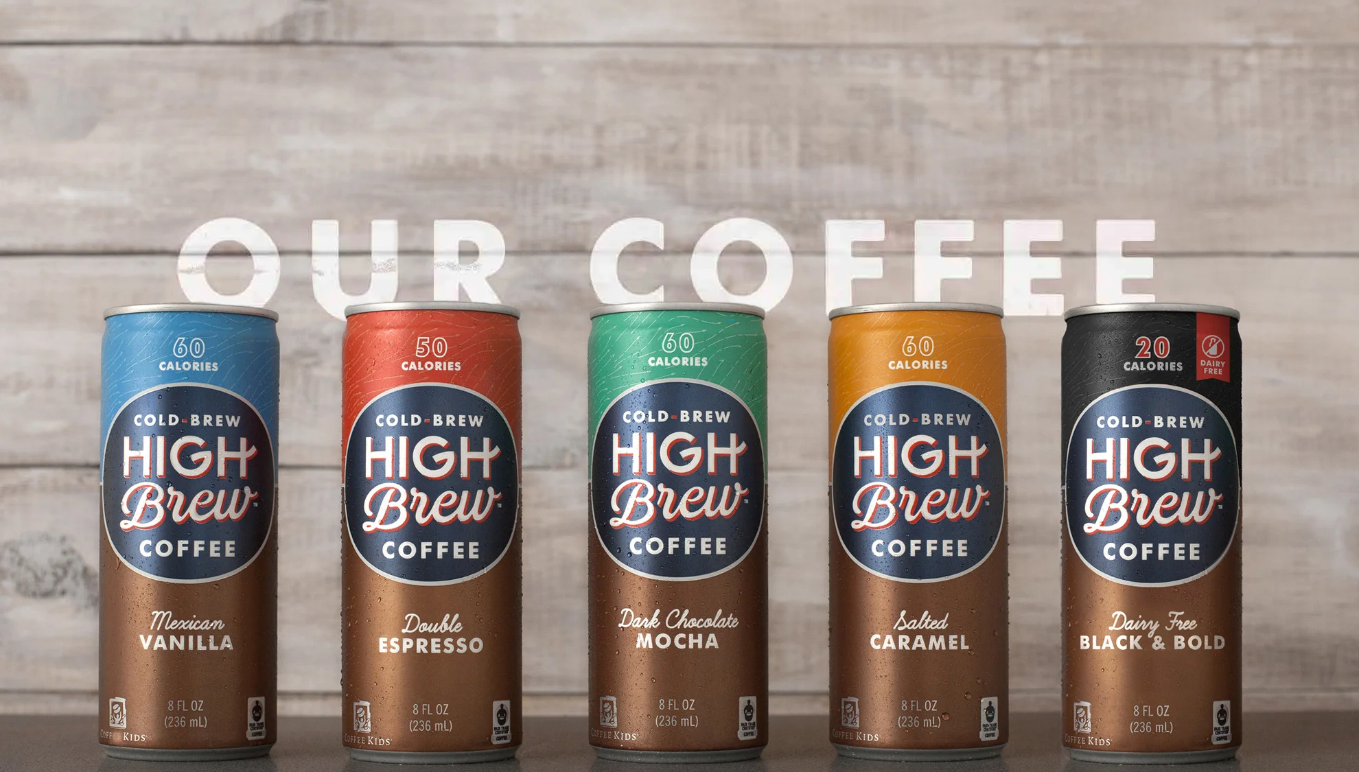 A blend of 100% Fair Trade Arabica coffee beans are roasted to a medium roast then coarsely ground. These grinds are then applied to a proprietary extraction process using slightly chilled water. The final coffee extract is then blended with sugar, reduced-fat milk and natural flavors. Cold brew or cold press refers to the process of steeping coffee grounds in water for an extended period. The water is normally kept at room temperature, but chilled water can also be used. The grounds must be filtered out of the water after they have been steeped which is why coarse-ground beans are typically used. This makes the filtering process easier. The result is a coffee concentrate that is often diluted with water or milk, and can be served hot or over ice. Cold brewed coffee naturally seems sweeter due to its lower acidity. Because the coffee beans in cold-press coffee never come into contact with heated water, the process of leaching flavor from the beans produces a different chemical profile from conventional brewing methods. Cold brew coffee has a smoother, bolder and less bitter flavor profile and contains higher levels of polyphenols and caffeine due to absence of heat in the brewing process. Cold brew coffee is not to be confused with iced coffee, which generally refers to coffee that is brewed hot and then chilled by pouring over or adding ice, though it can refer to cold brew coffee served on ice. check them out at www.highbrewcoffee.com