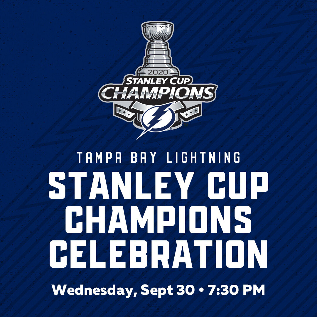 Tampa Bay Lightning Stanley Cup Champions Celebration Tampa Sports Authority