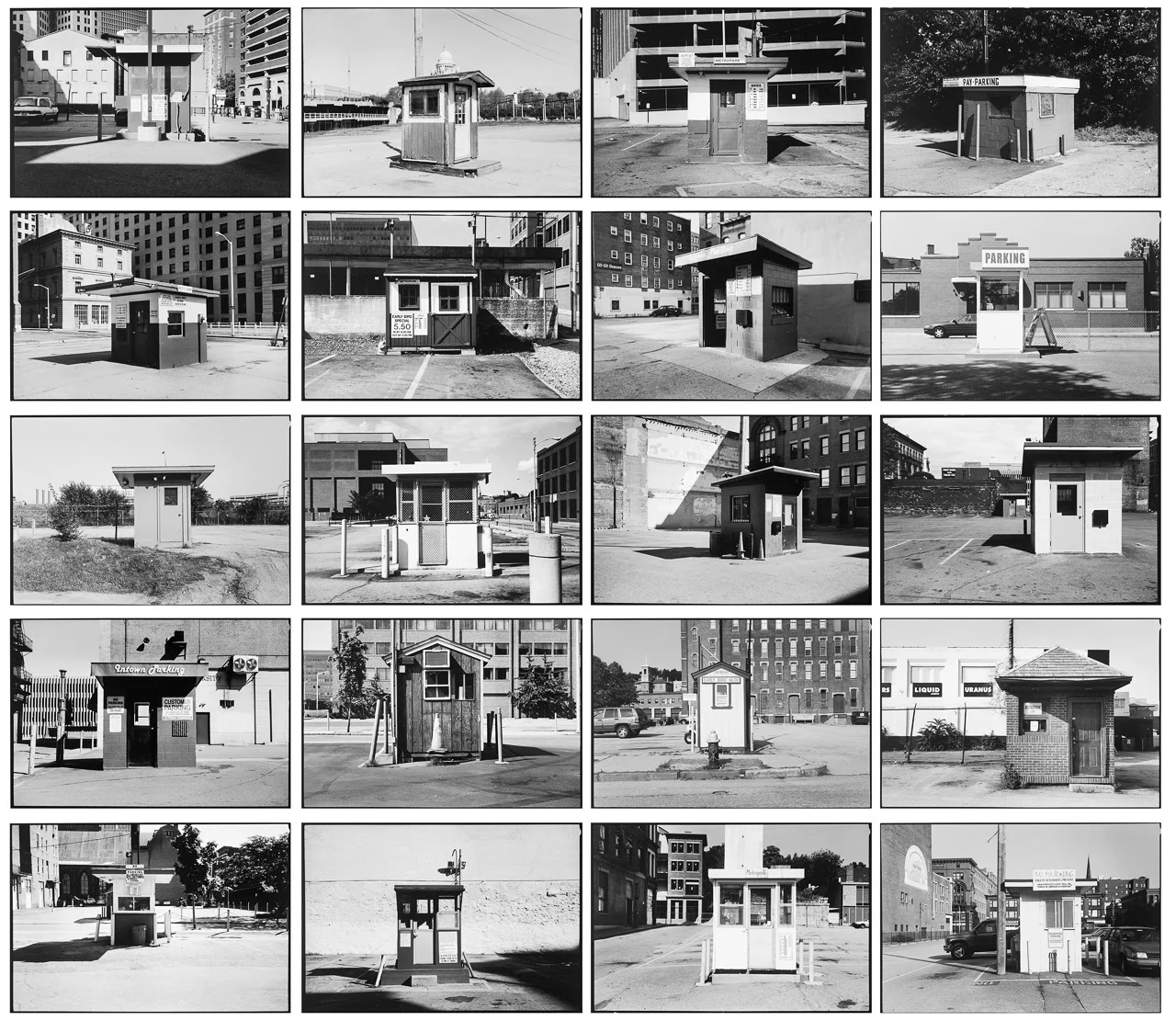 Parking Shacks of Downtown Providence