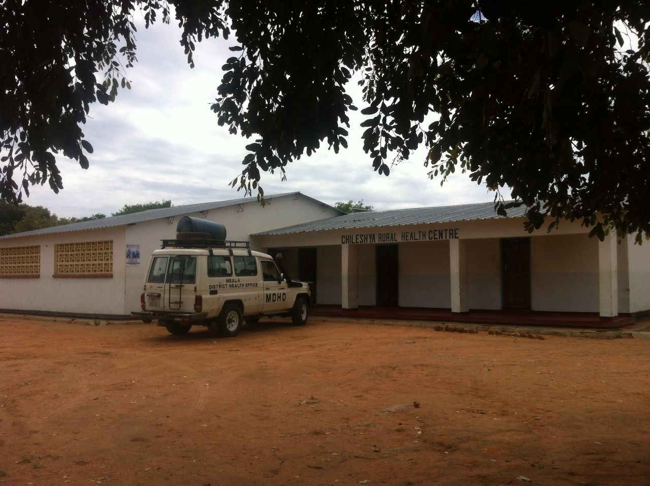 This is the clinic building in her village, yet it lacks the staff to make it a viable health center.