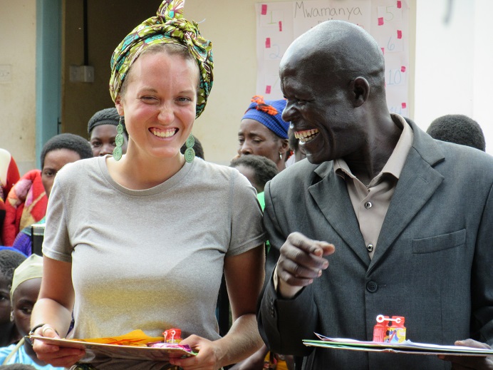 Kate and her right hand man! These two are a power couple in chileshya bringing as much positivity as they can to the village. 