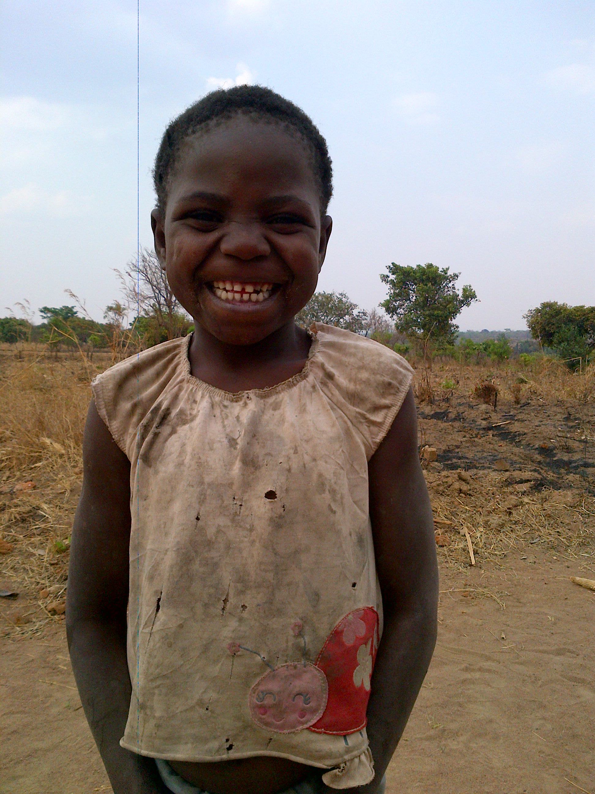 Eileen, another little beautiful child in the village.
