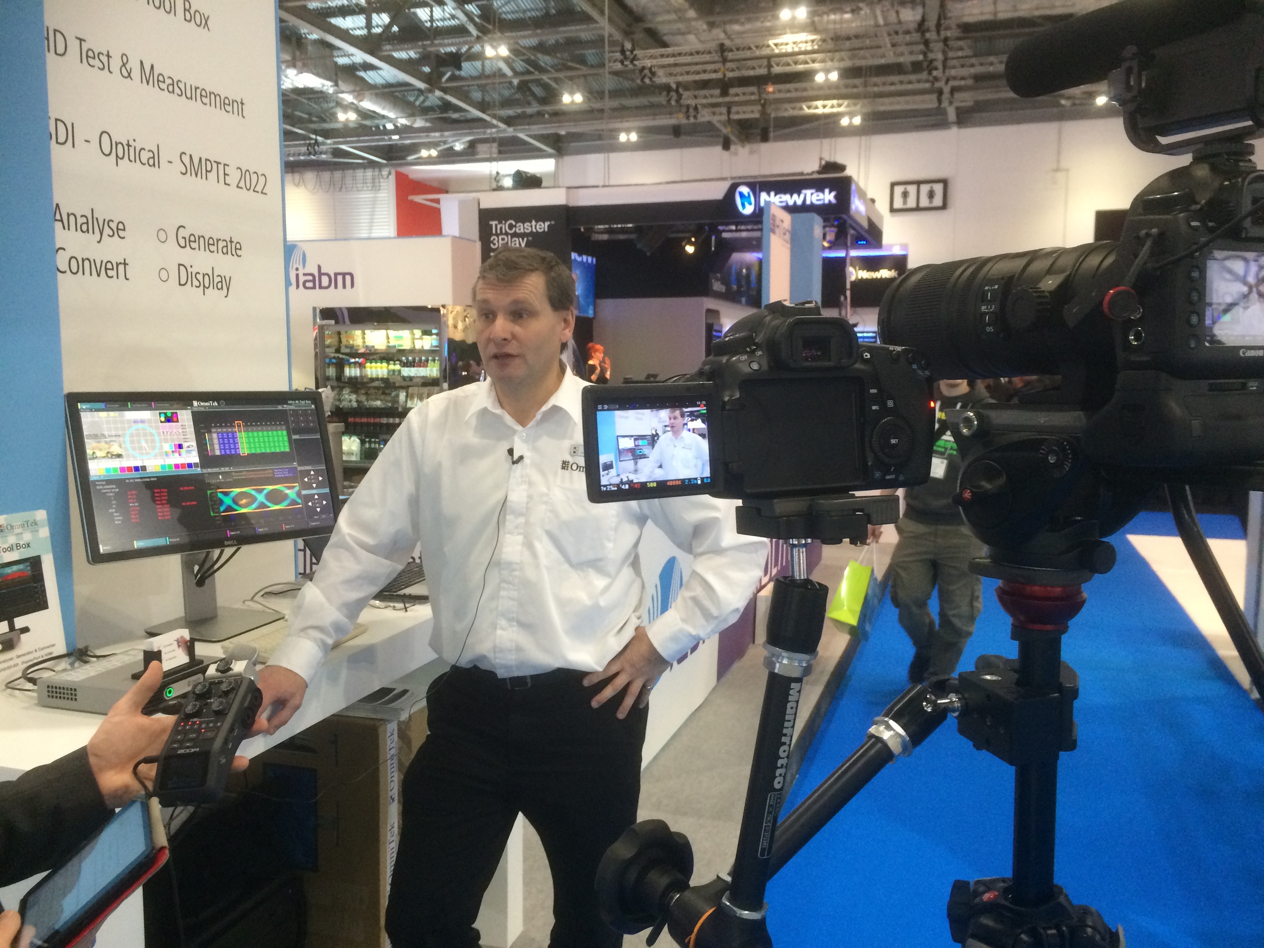 David from OmniTek talks to IABM TV about their BVE show experience and benefits of being a member.