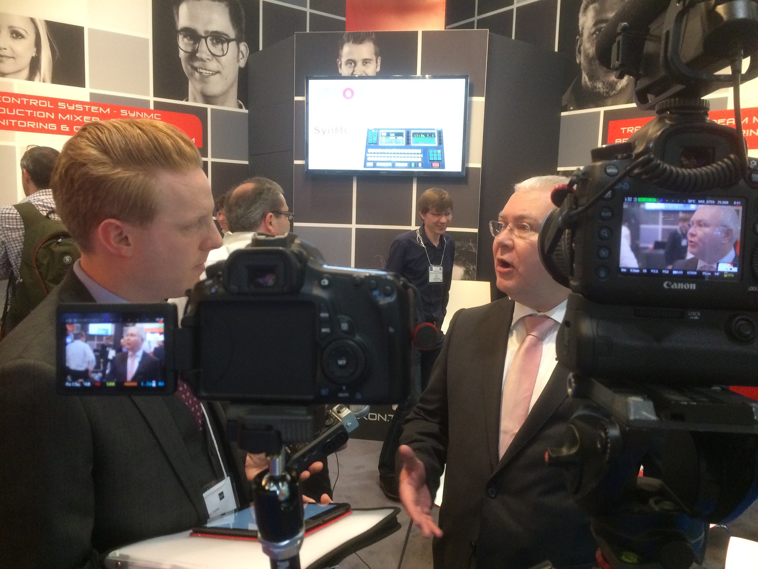 Adrian from AXON Digital Design talks to IABM TV about their BVE show experience and benefits of being a member.