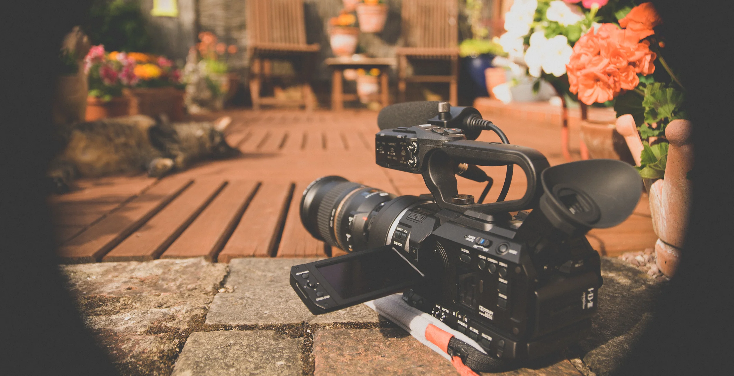 I went a bit retro with using a 17-50mm for APS-C on the A7S to give it the vignetting, and I like the outcome!