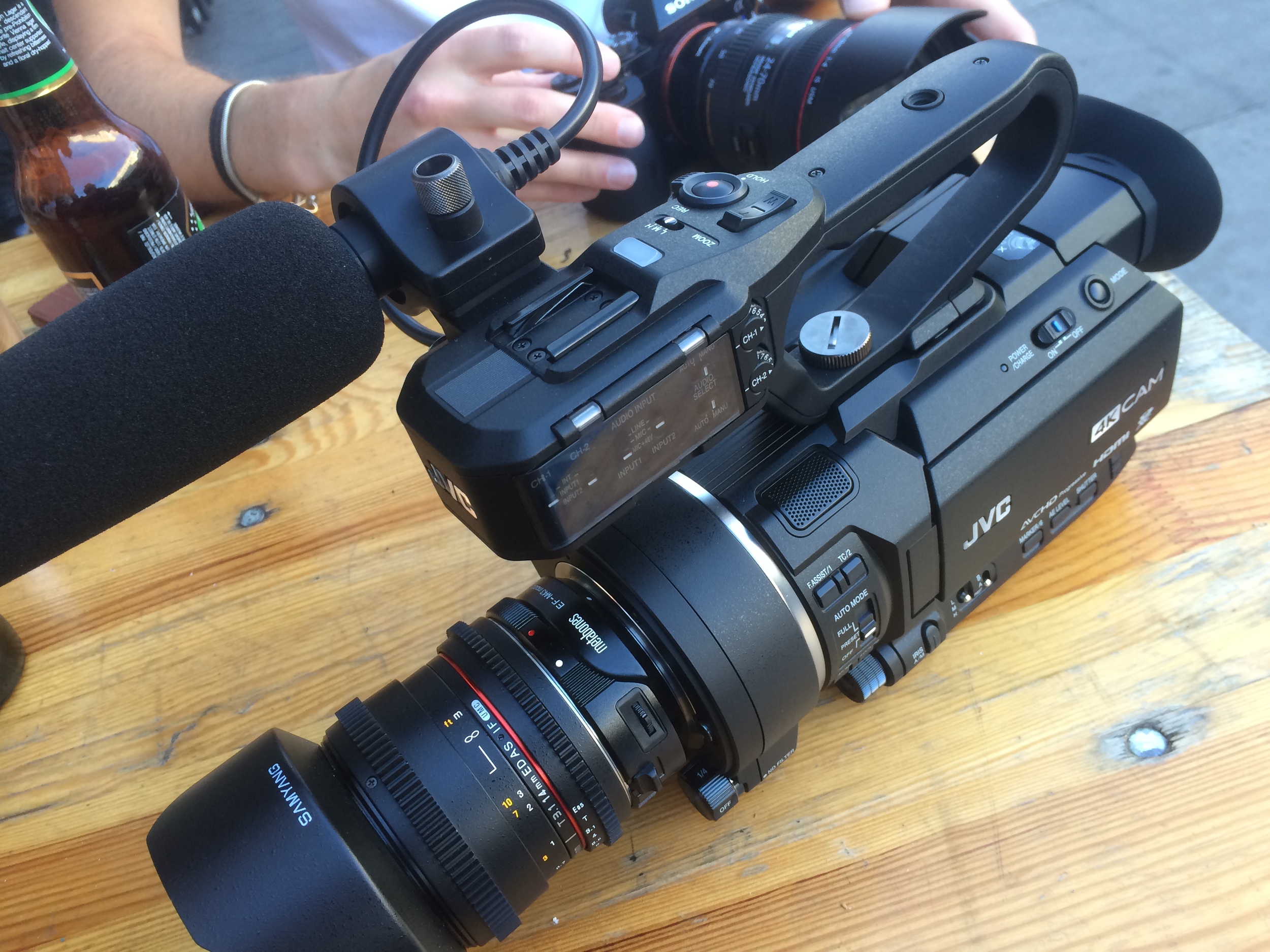 JVC LS300 the more affordable Cinema Camera GY LS300 