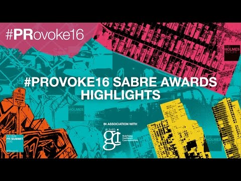 Global SABRE Awards 2016 Highlights