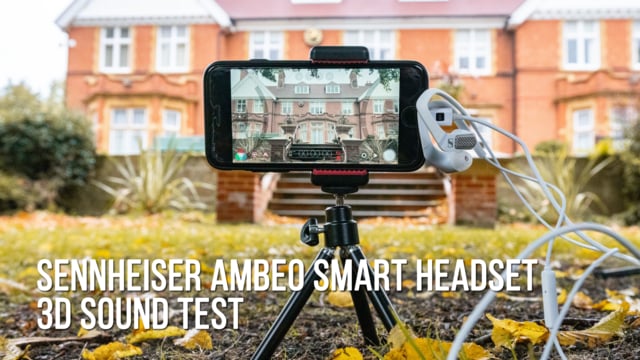 Rain - 3D Sound With Sennheiser Ambeo Smart Headset Test (watch with headphones)