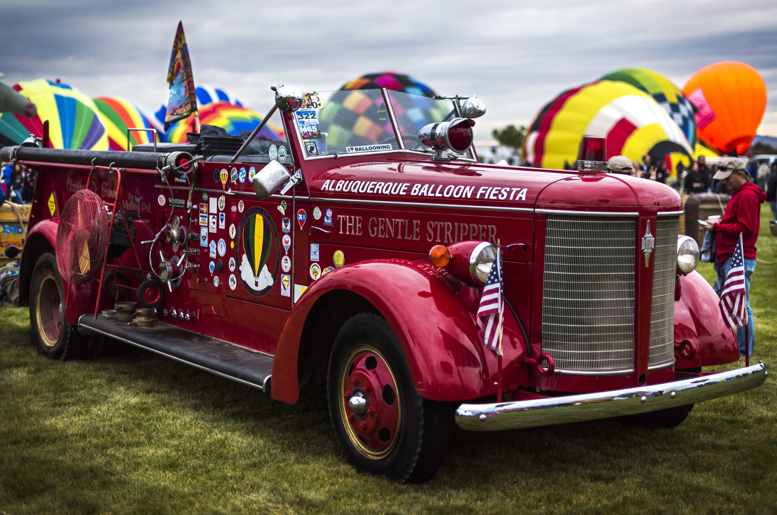 Balloon Fiesta Fire Truck