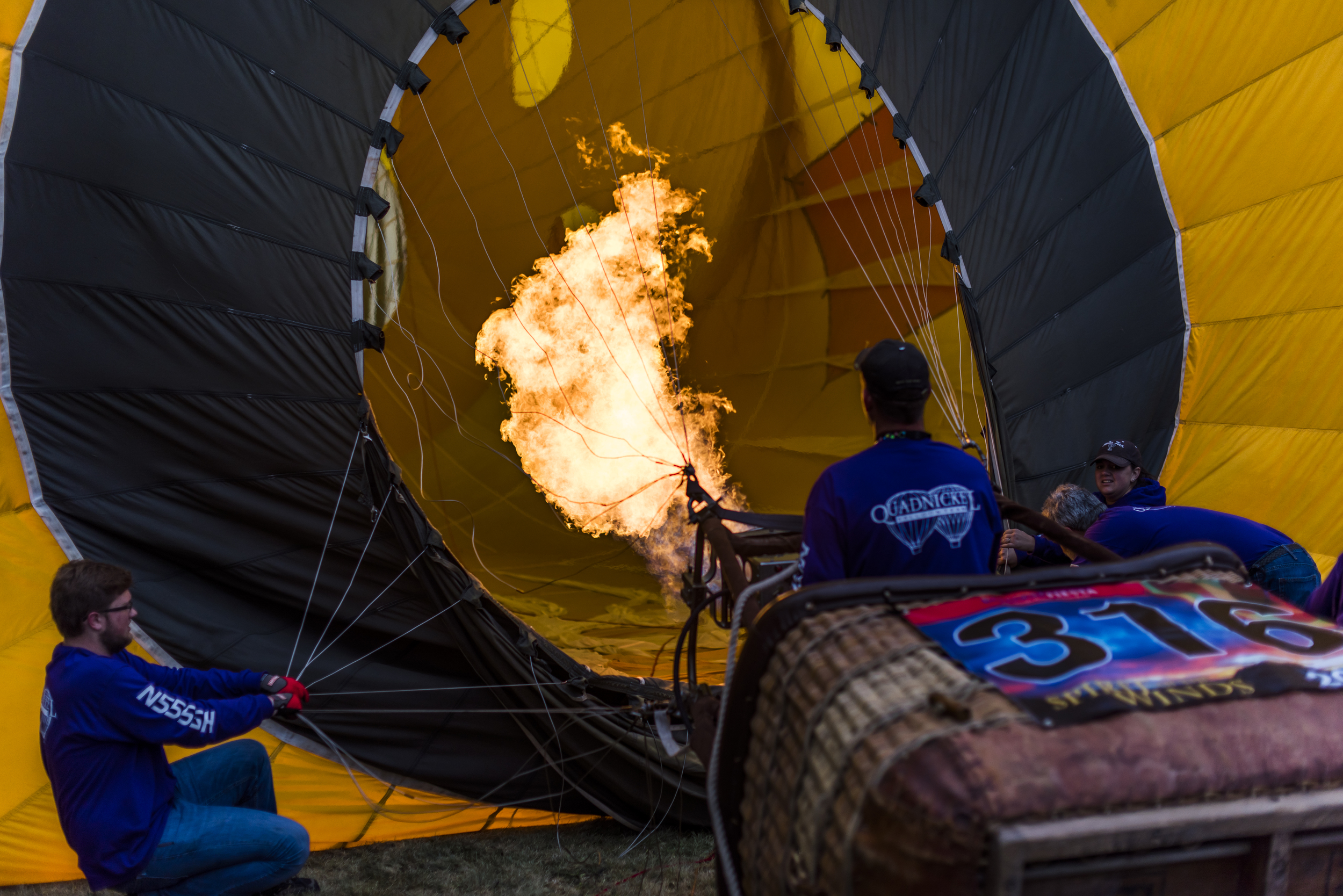 Firing Up the Balloon