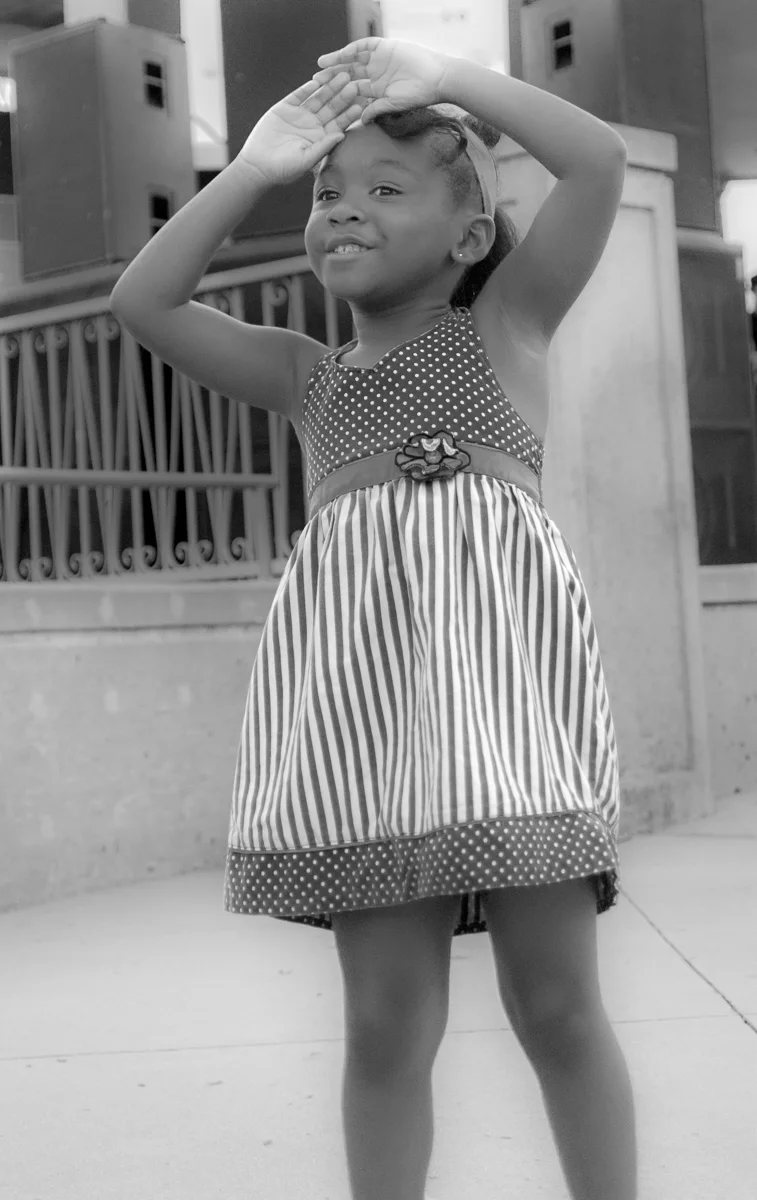 Jazz in the Park Little Girl Dancer #2