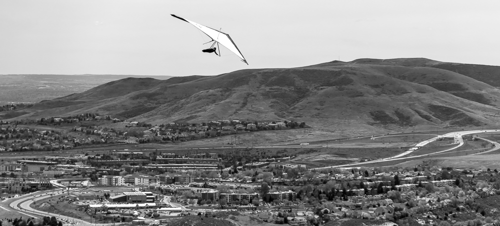 "Gliding Above Golden Colorado"
