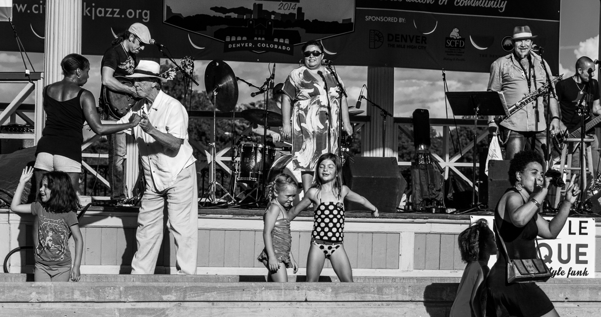 Dancing at Jazz in the Park