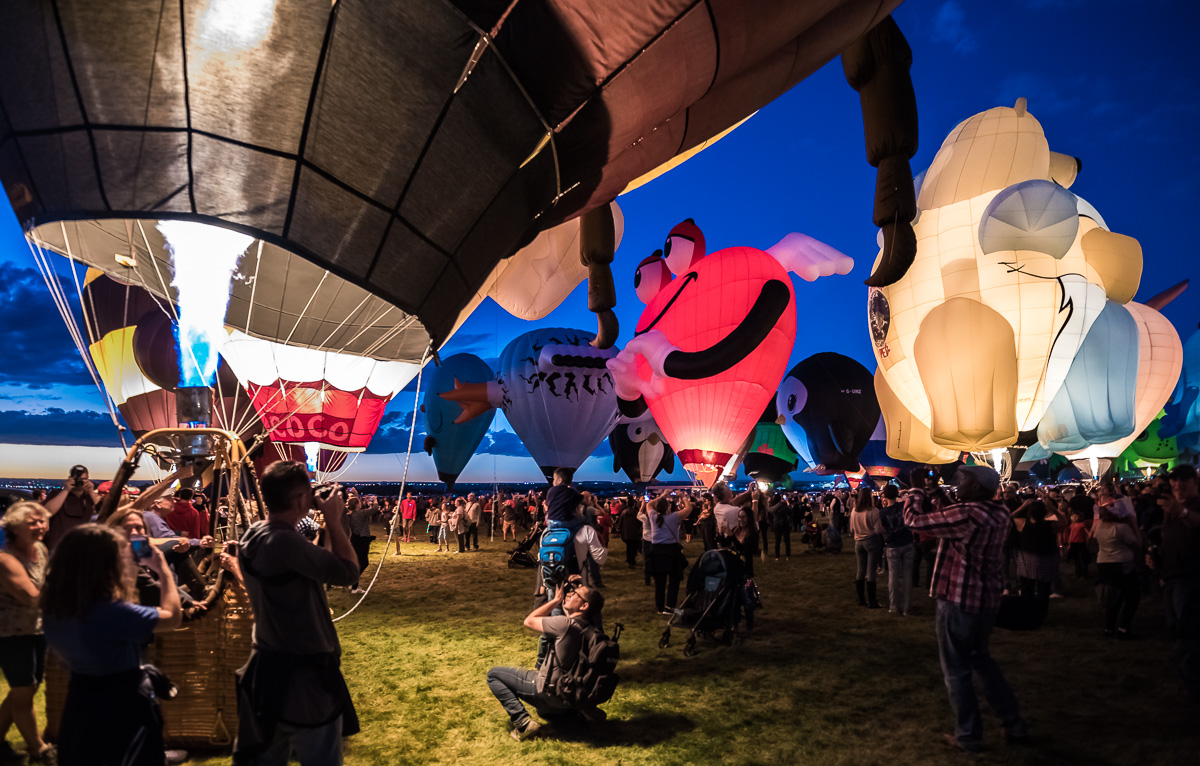 Photographers Everywhere at the Balloon Fiesta