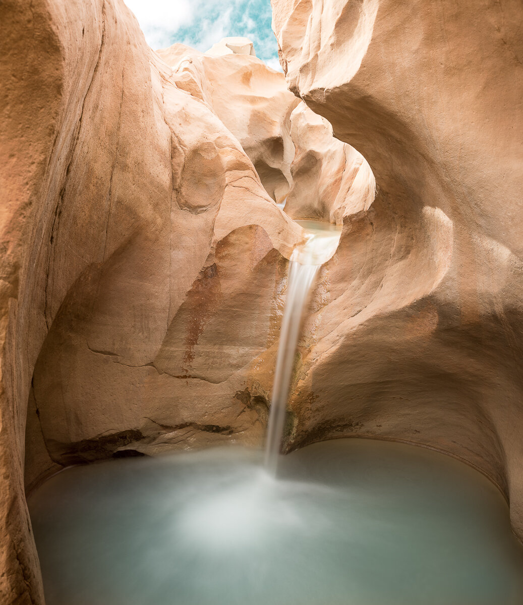 Slot Canyon Falls on Willis Creek 