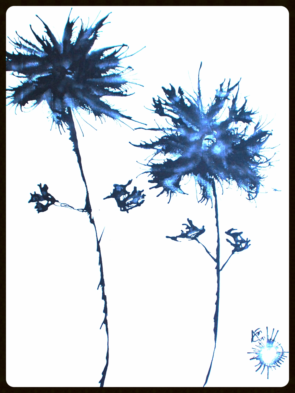 #60 Knowing Flowers (30x40") *SOLD*