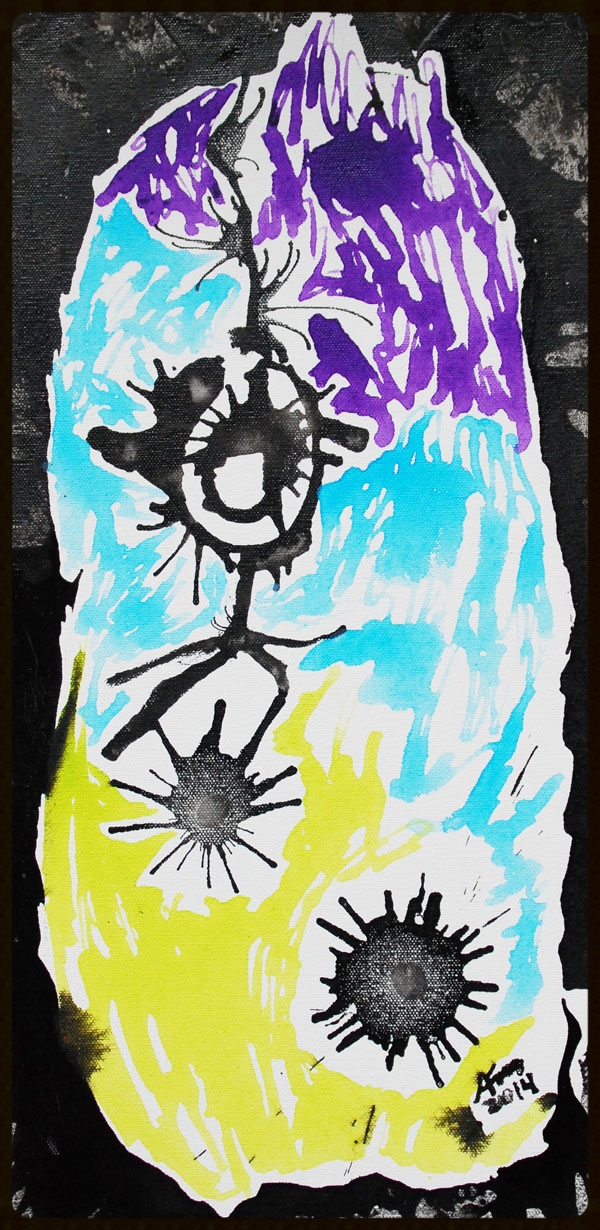 #126 I Love the Renegade 10x20" *SOLD*