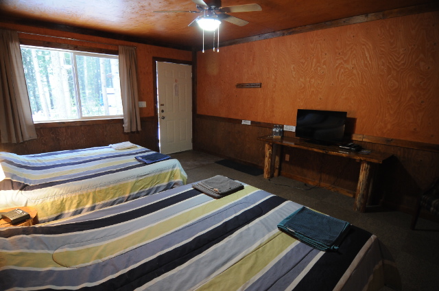 Interior of a typical cabin.