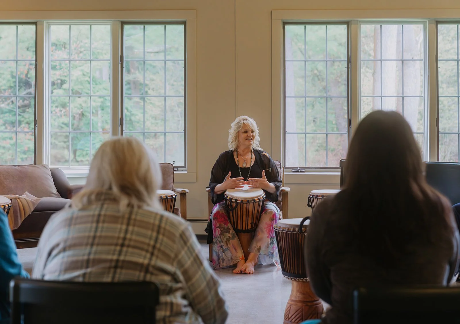 Rooted in Rhythm: Monthly Women’s Drum & Wellness Circle
