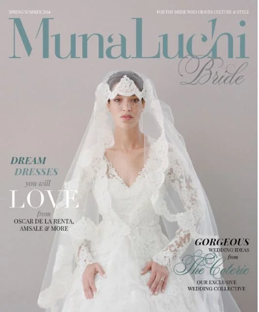 MunaLuchi Bride Magazine Spring/Summer 2014