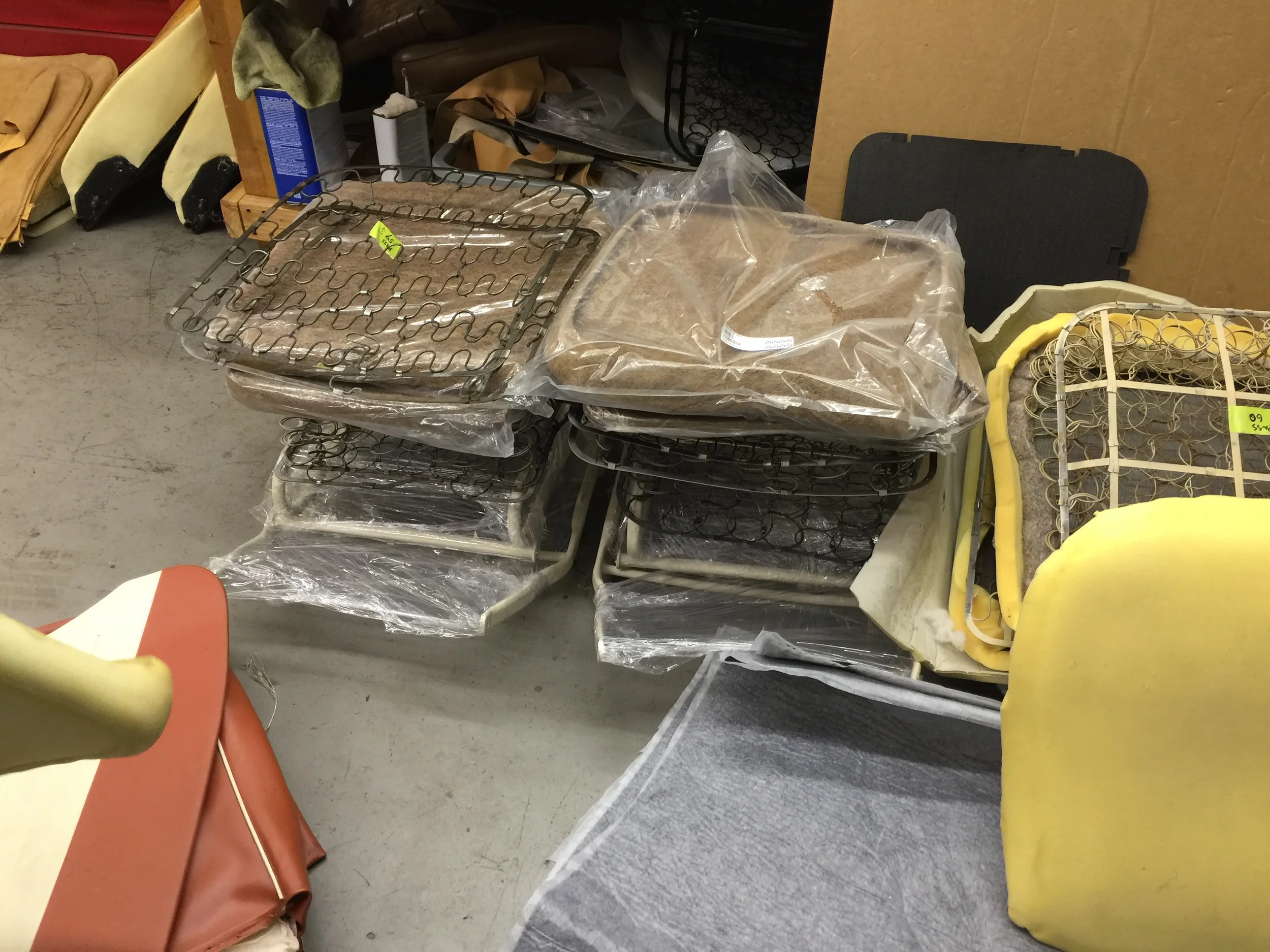  seats ready for rebuild 