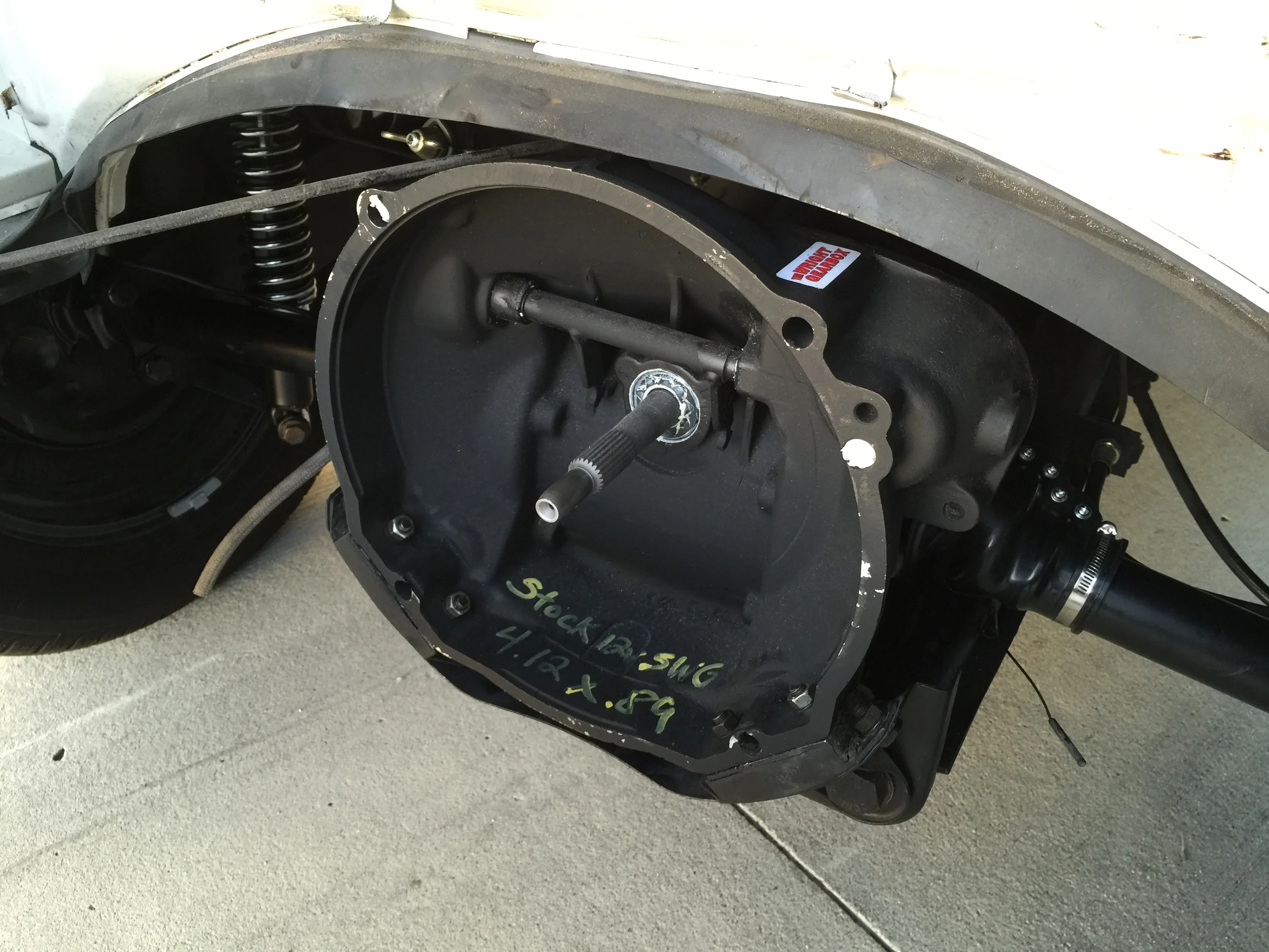  New transmission installed 