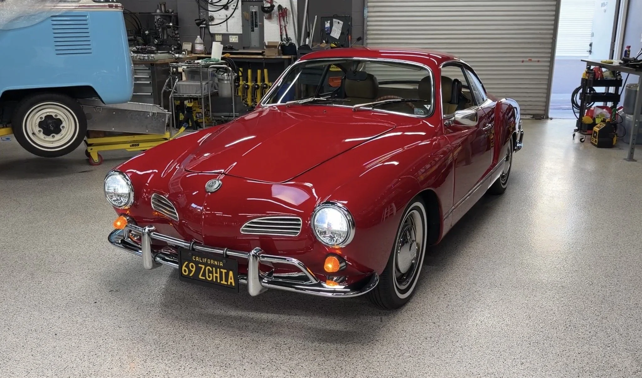 1969 all-electric VW Karmann Ghia