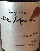 Lágrimas de María, el de la etiqueta en Braille