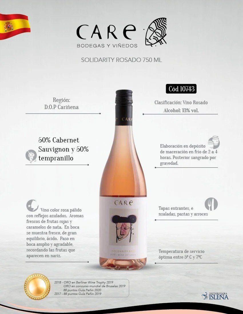 Vino Solidarity Rosado, Cariñena, España