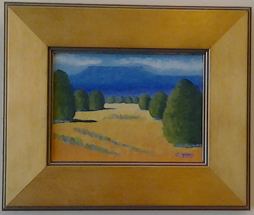 "High Desert" original oil by Ramona Stites - $195 (11" x 9")