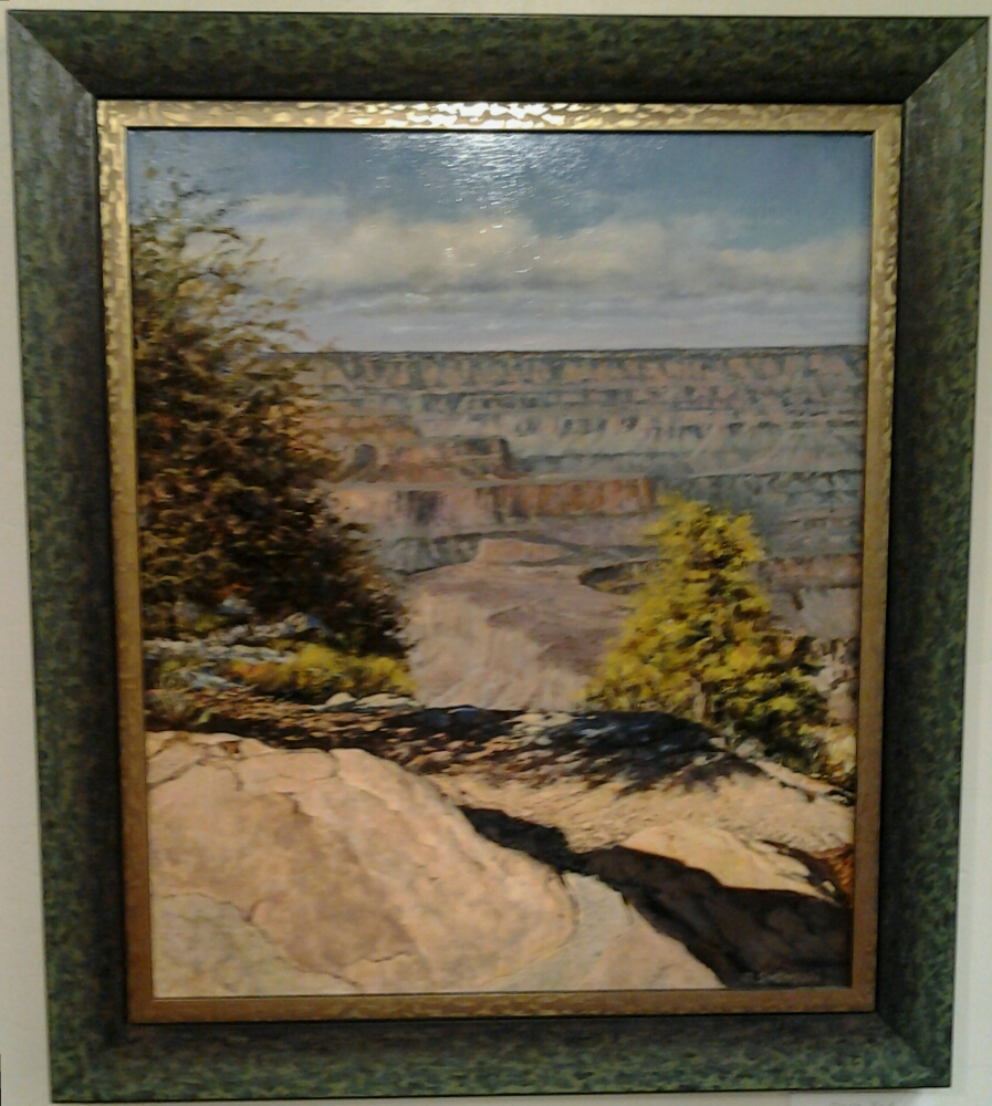 "Day's End" original oil by Roy Swenson- $2,300 (25" x 29")
