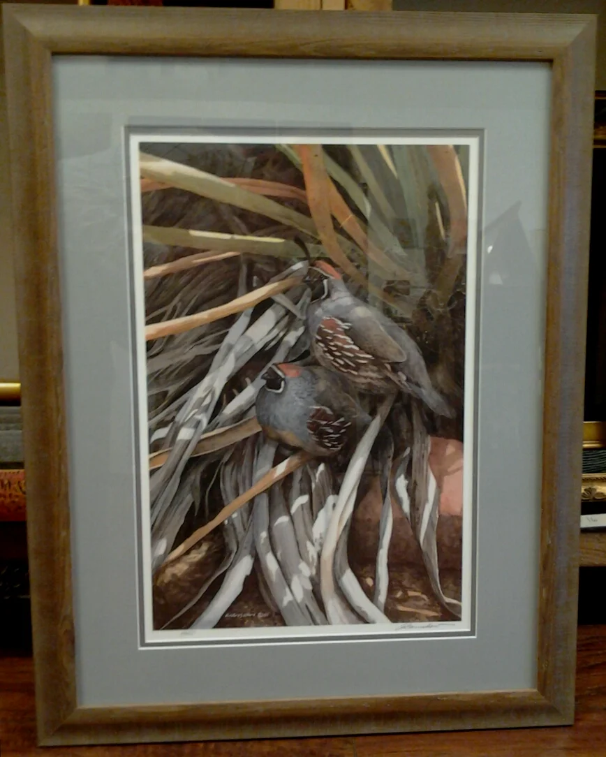 "The Hideaway" original watercolor by Adele Earnshaw - $ (11" x 17")