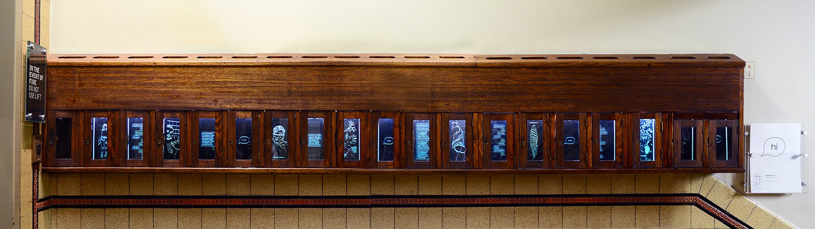 Elwyn Murray, Notifications, 2016. Photo by Jake Treacy