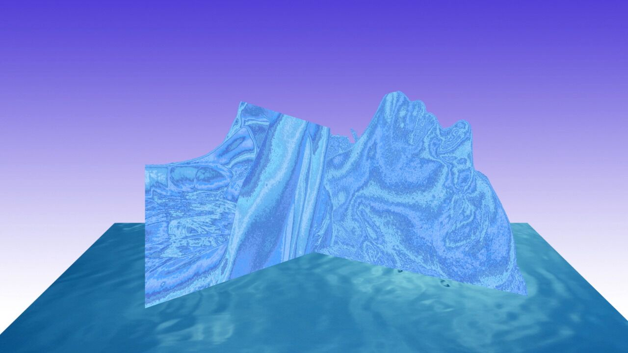 Zoe Scoglio, Lz Dunn and Rebecca Jensen, For Ungardened Horizons, 2015, video still image 