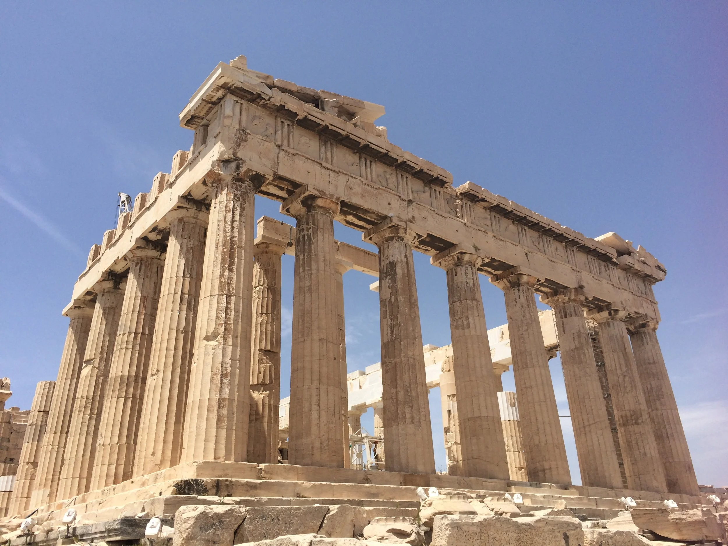 the Acropolis