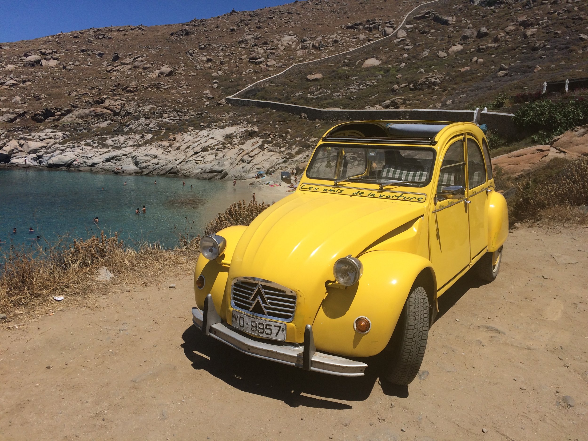 The coolest lil' car at Kappari beach