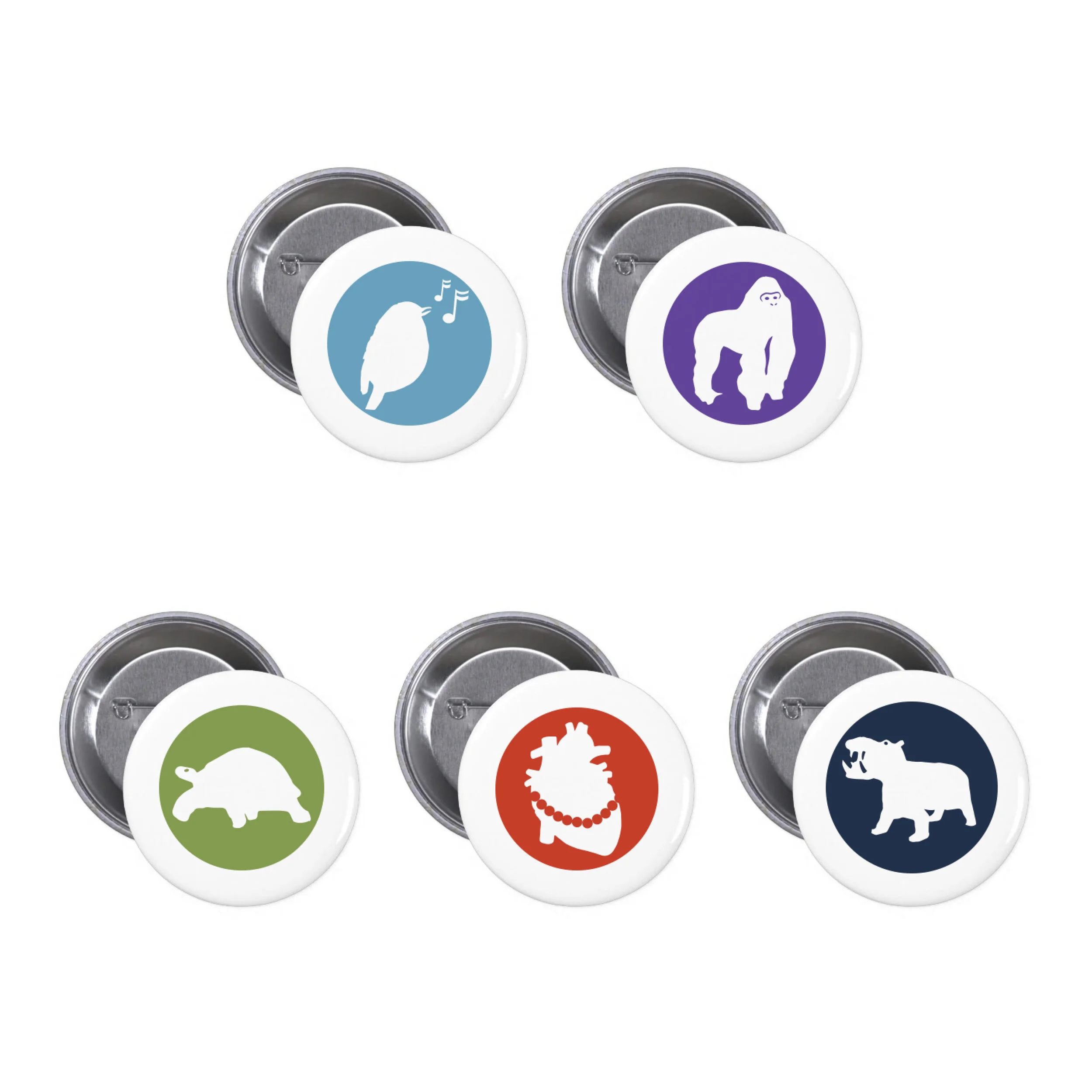 pins with map icons