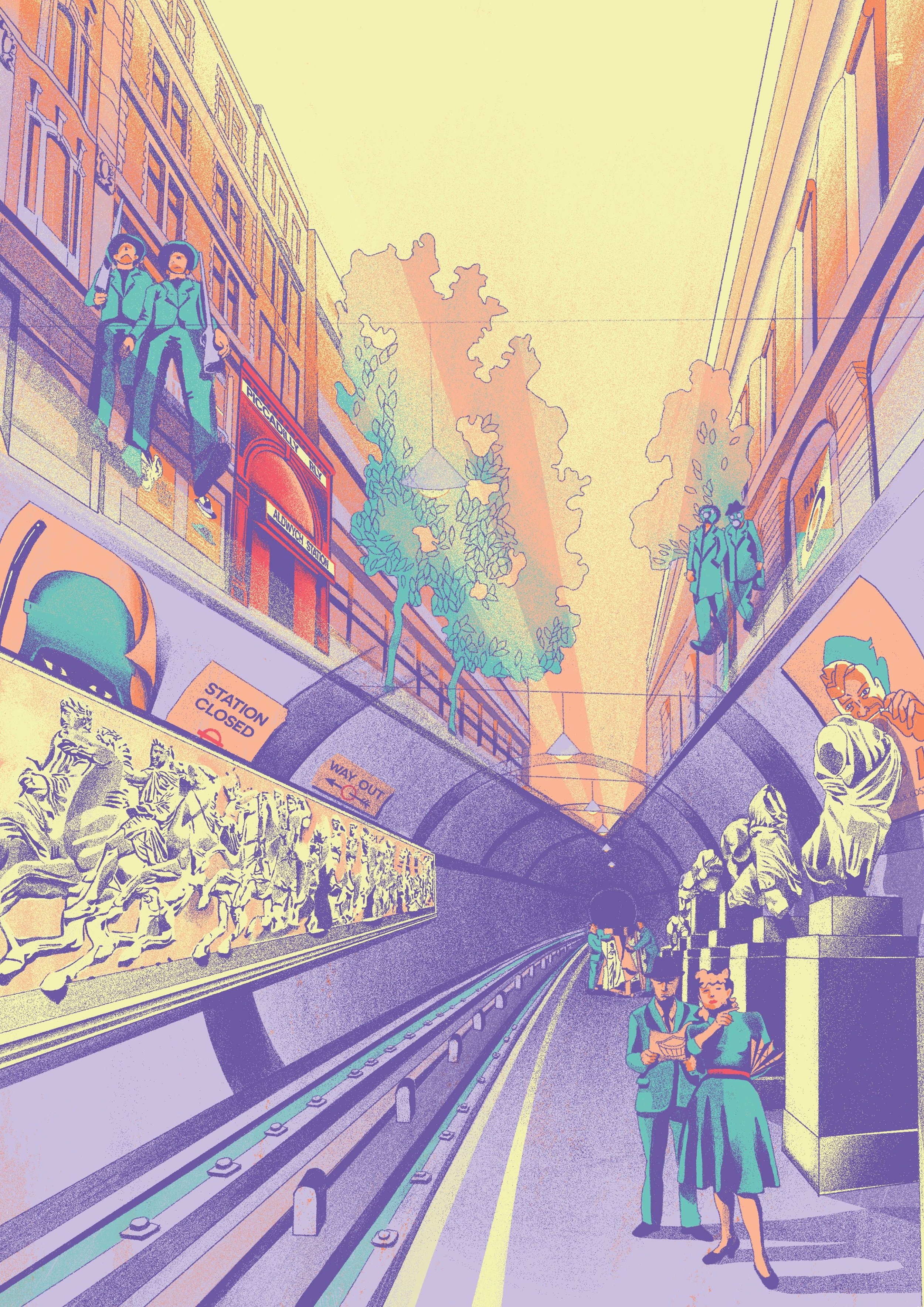AOI poster prize 2019 with the London Transport Museum