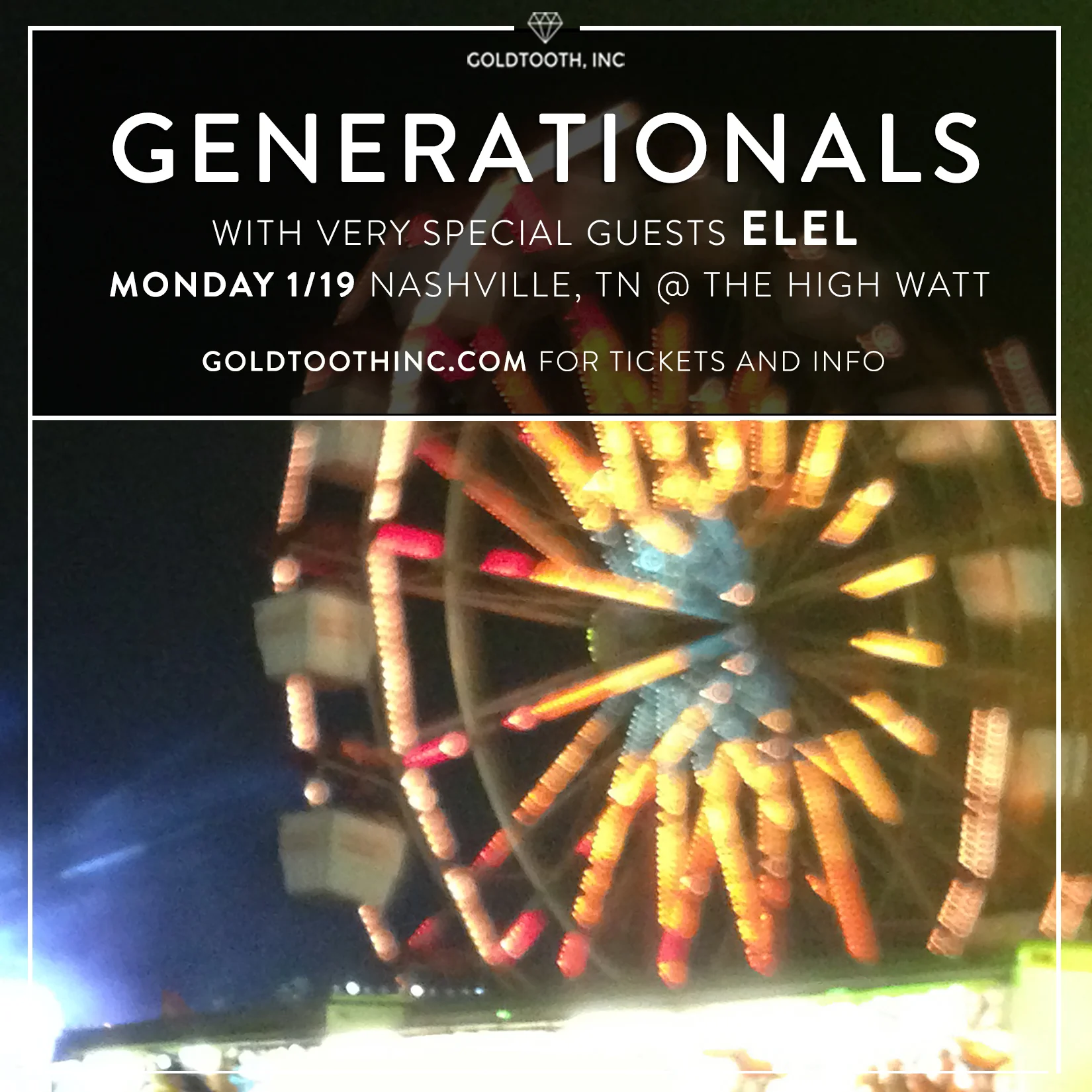 1/19/15 | GENERATIONALS with ELEL | High Watt