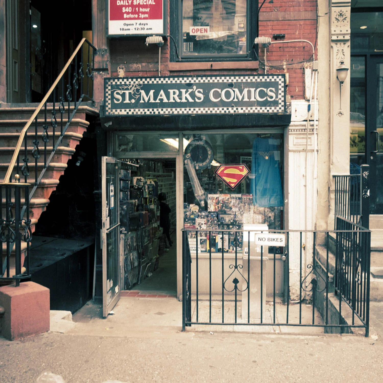 St. Mark's Comics, East Village, Manhattan